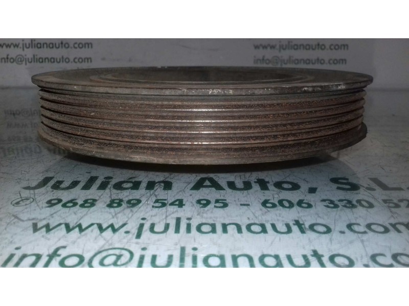 Recambio de polea cigueñal para renault clio ii fase ii (b/cb0) authentique referencia OEM IAM   