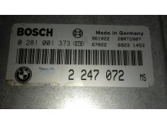 Recambio de centralita motor uce para bmw serie 7 (e38) 725tds referencia OEM IAM 0281001373 961022 28RTD907 BOSCH 2
