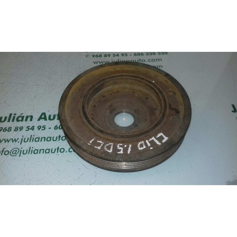 Recambio de polea cigueñal para renault clio ii fase ii (b/cb0) authentique referencia OEM IAM   