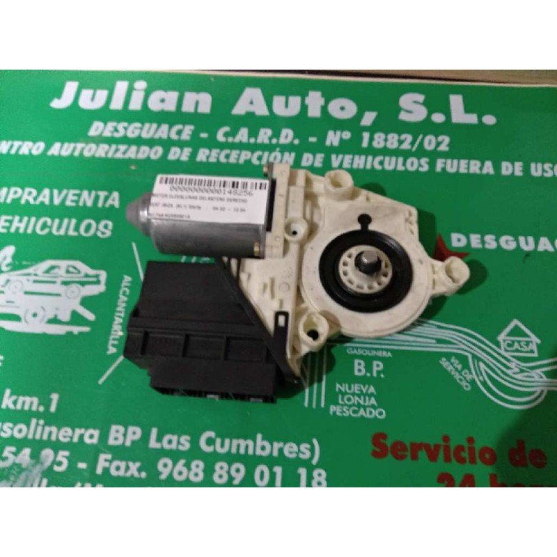 Recambio de motor elevalunas delantero derecho para seat ibiza (6l1) stella referencia OEM IAM 6Q2959801A 104383101 SIEMENS