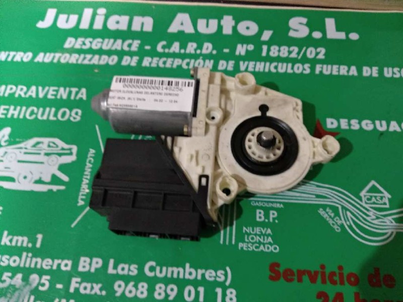 Recambio de motor elevalunas delantero derecho para seat ibiza (6l1) stella referencia OEM IAM 6Q2959801A 104383101 SIEMENS