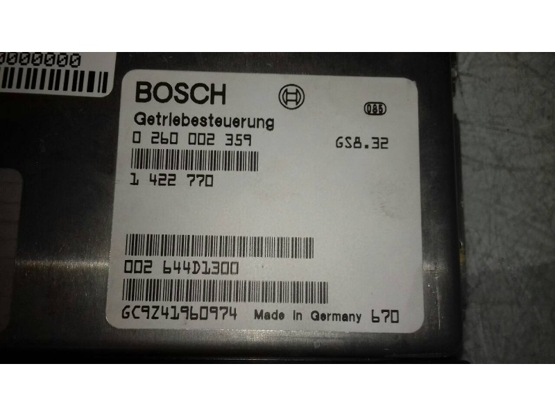 Recambio de centralita cambio automatico para bmw serie 7 (e38) 725tds referencia OEM IAM 0260002359 1422770 BOSCH