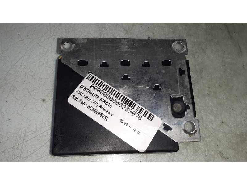 Recambio de centralita airbag para seat leon (1p1) reference referencia OEM IAM 3C0909605L 391124 TRW