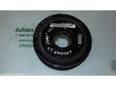 Recambio de polea cigueñal para renault laguna iii 2.0 d referencia OEM IAM 8200767762  