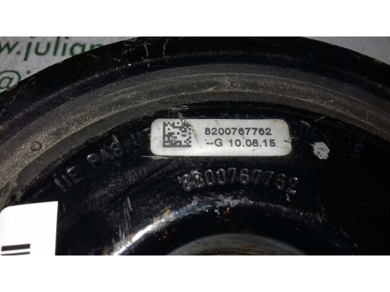 Recambio de polea cigueñal para renault laguna iii 2.0 d referencia OEM IAM 8200767762  