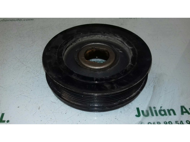 Recambio de polea cigueñal para renault laguna iii 2.0 d referencia OEM IAM 8200767762  