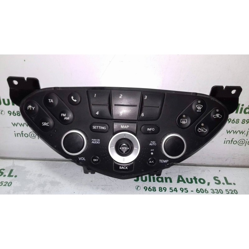 Recambio de mando climatizador para nissan primera berlina (p12) visia referencia OEM IAM 28395BA00A 61033883H 