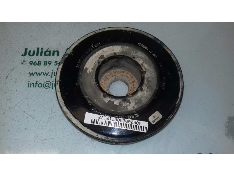 Recambio de polea cigueñal para renault megane ii berlina 5p authentique referencia OEM IAM   