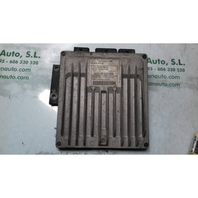 Recambio de centralita motor uce para nissan almera (n16/e) acenta referencia OEM IAM 8200498183 8200374392 DELPHI