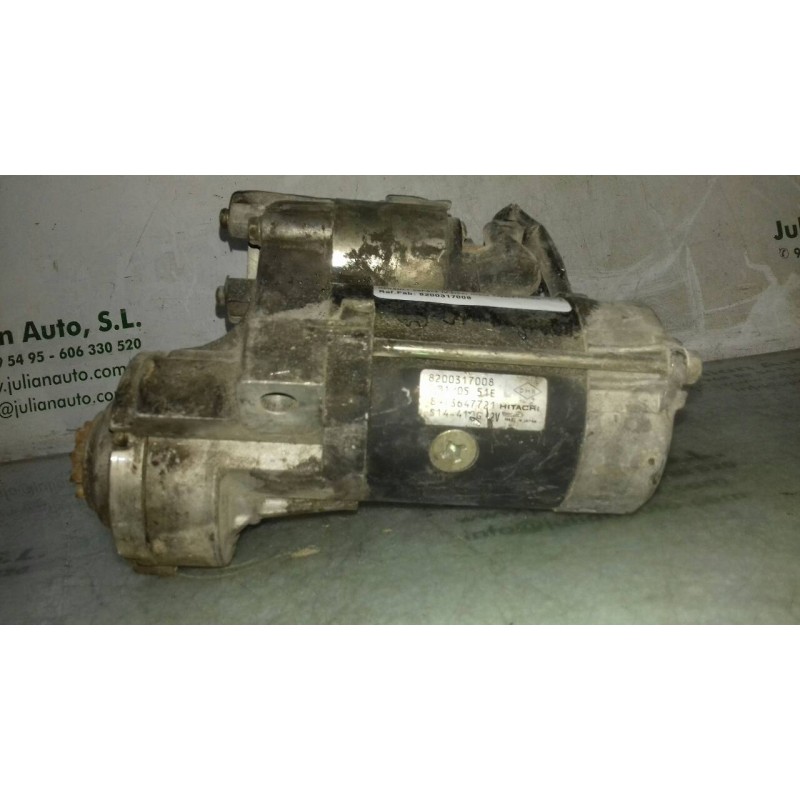 Recambio de motor arranque para renault espace iv (jk0) grand espace initiale referencia OEM IAM 8200317008 9873647721 HITACHI