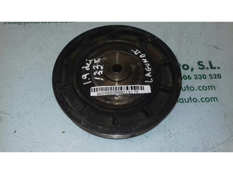 Recambio de polea cigueñal para renault laguna ii (bg0) authentique referencia OEM IAM C27381  