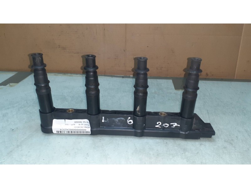 Recambio de bobina encendido para peugeot 207 xs referencia OEM IAM 880332A  CONECTOR 6 PINES