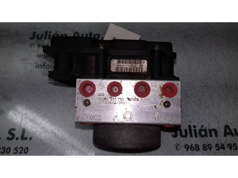 Recambio de abs para nissan note (e11e) acenta referencia OEM IAM 0265231732 476609U100 0265800518