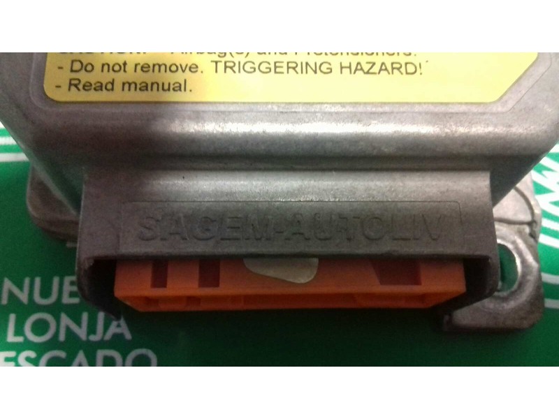 Recambio de centralita airbag para citroen xantia berlina 2.0 hdi 90/110 attraction referencia OEM IAM 550740900 9637169880 AUTO