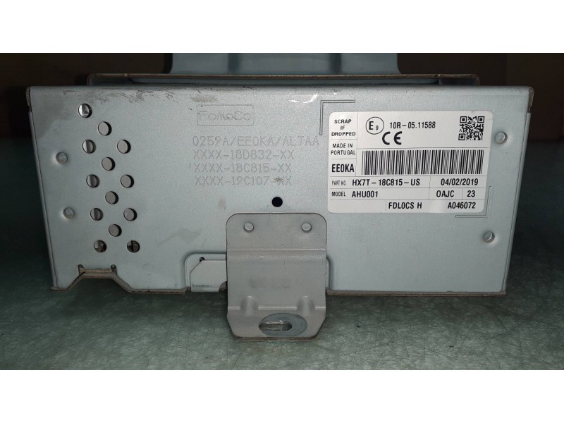 Recambio de sistema audio / radio cd para ford ecosport (cr6) titanium referencia OEM IAM 10R0511588 HX7T18C815US 