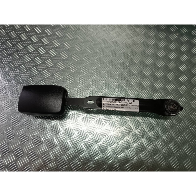 Recambio de cinturon seguridad delantero izquierdo para renault megane iii berlina 5 p emotion referencia OEM IAM 62915R  ANCLAJ