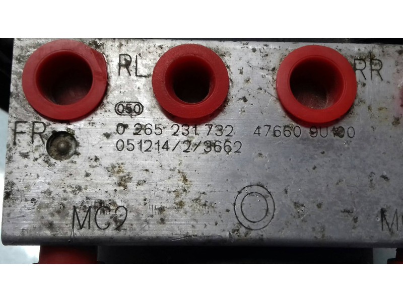 Recambio de abs para nissan note (e11e) acenta referencia OEM IAM 0265231732 476609U100 0265800518