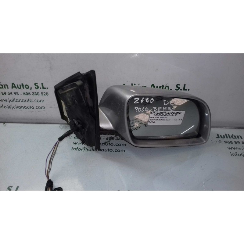 Recambio de retrovisor derecho para volkswagen polo (9n1) highline referencia OEM IAM   ELECTRICO