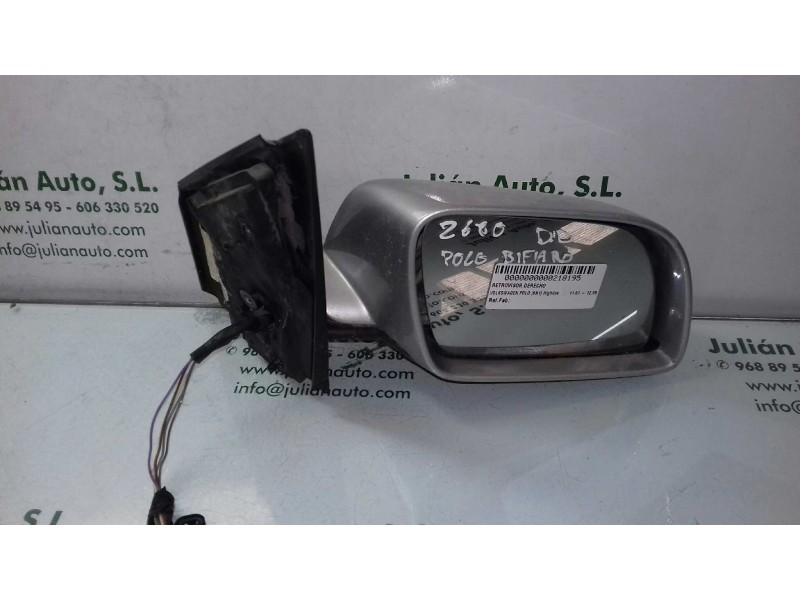 Recambio de retrovisor derecho para volkswagen polo (9n1) highline referencia OEM IAM   ELECTRICO