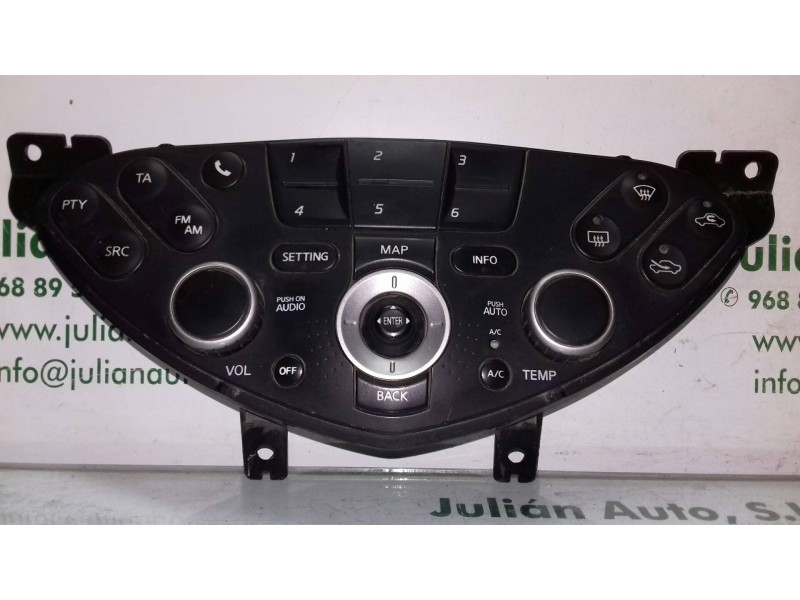 Recambio de mando climatizador para nissan primera berlina (p12) acenta referencia OEM IAM 28395AV611 30836329H 