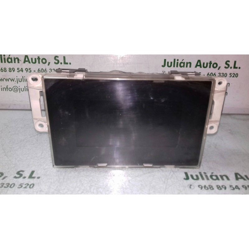 Recambio de pantalla multifuncion para nissan almera (n16/e) line up referencia OEM IAM 28090BU701A 216776529A 