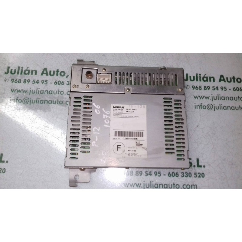 Recambio de sistema audio / radio cd para nissan primera berlina (p12) visia referencia OEM IAM 28185BA021 CLO65060013987 