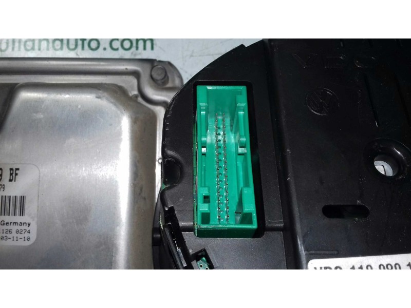 Recambio de centralita motor uce para volkswagen polo (9n1) highline referencia OEM IAM 045906019BF 0281011241 KIT - BOSCH