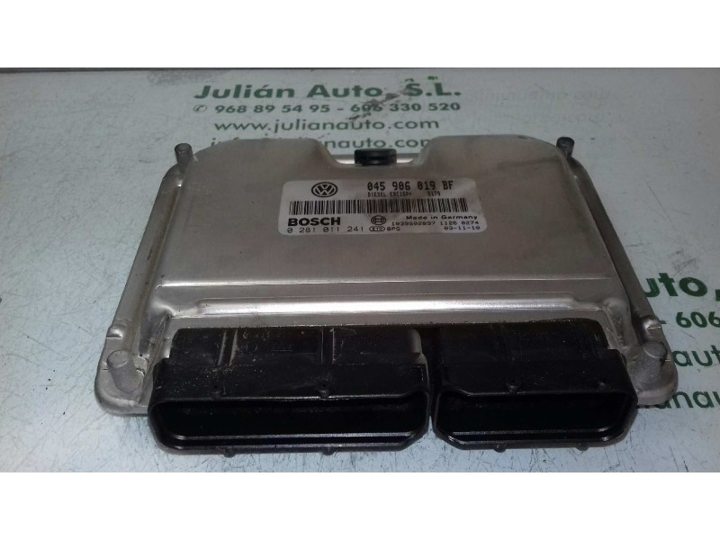 Recambio de centralita motor uce para volkswagen polo (9n1) highline referencia OEM IAM 045906019BF 0281011241 KIT - BOSCH