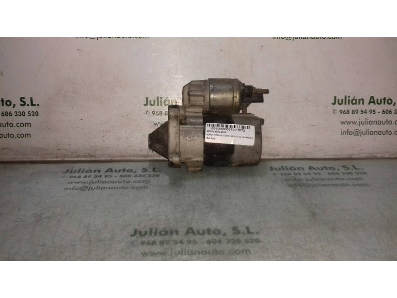 Recambio de motor arranque para renault megane ii berlina 5p confort authentique referencia OEM IAM   
