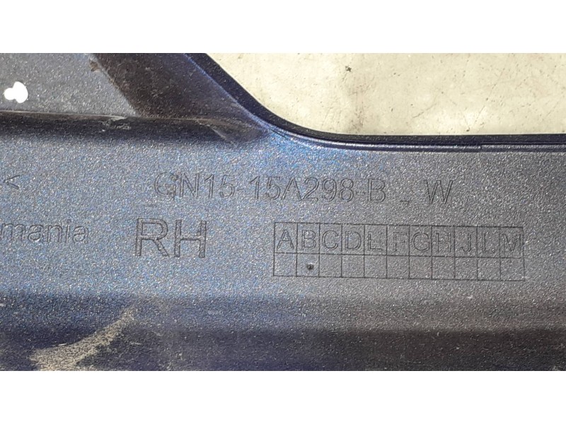 Recambio de rejilla paragolpes derecha para ford ecosport (cr6) st-line black edition referencia OEM IAM GN1515A298B  