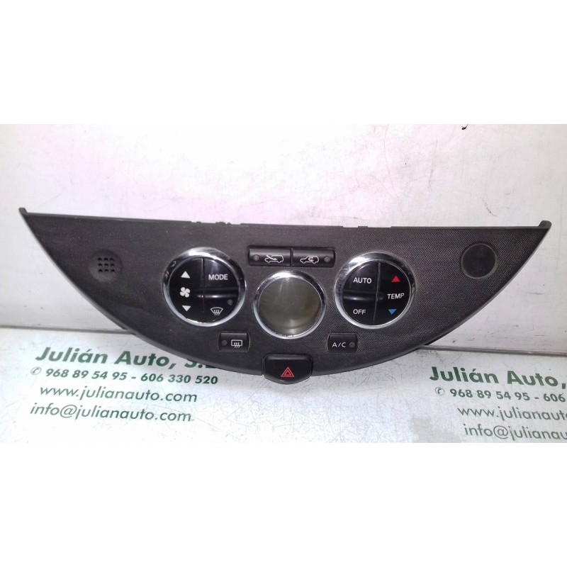 Recambio de mando calefaccion / aire acondicionado para nissan note (e11e) acenta referencia OEM IAM 275009U100 69450029 CON WAR