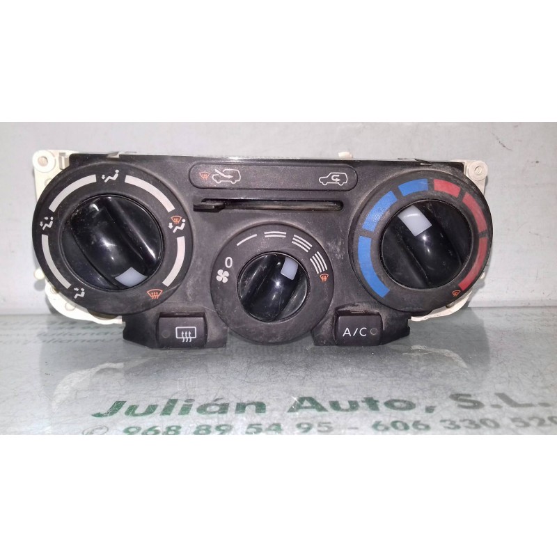 Recambio de mando calefaccion / aire acondicionado para nissan micra (k12e) line up referencia OEM IAM N104792L 091215 VALEO