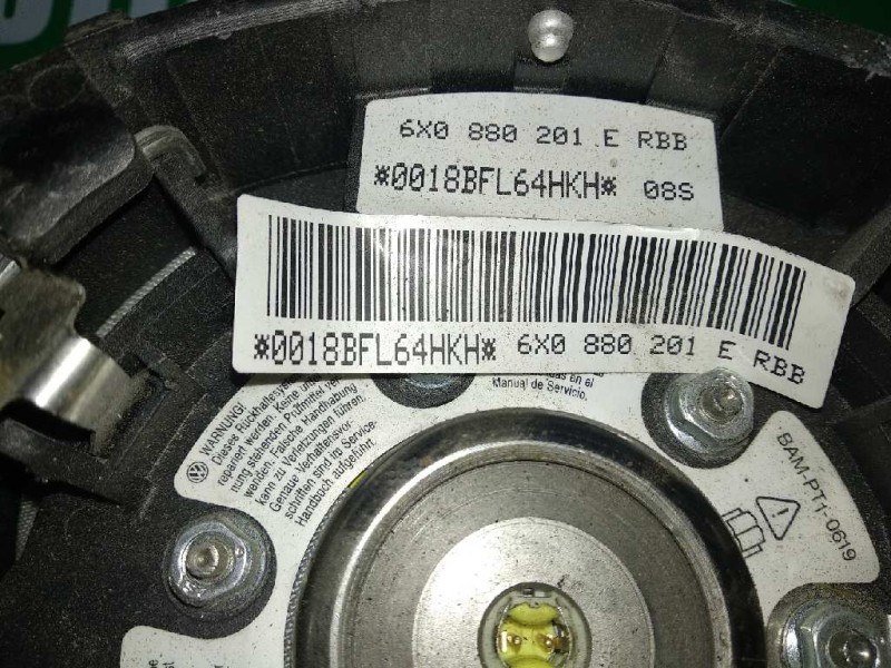 Recambio de airbag delantero izquierdo para volkswagen lupo (6x1/6e1) conceptline referencia OEM IAM 6X0880201ERBB 0018BFL64HKH 