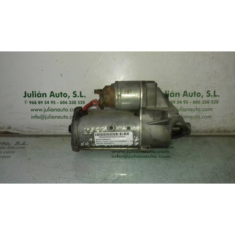 Recambio de motor arranque para renault laguna ii (bg0) confort dynamique referencia OEM IAM 8200583014 D7R49 VALEO