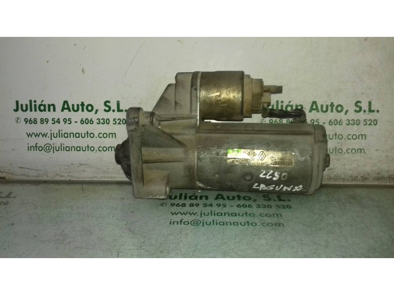Recambio de motor arranque para renault laguna (b56) 1.9 dci rt referencia OEM IAM 116260 D7R44 VALEO