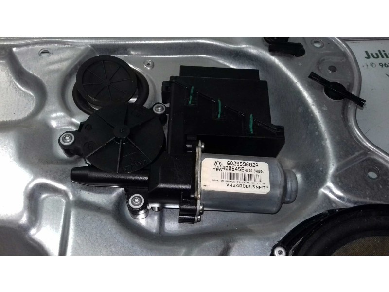 Recambio de elevalunas delantero izquierdo para volkswagen polo (9n1) highline referencia OEM IAM 6Q4837401H 6Q2959802A ELECTRIC