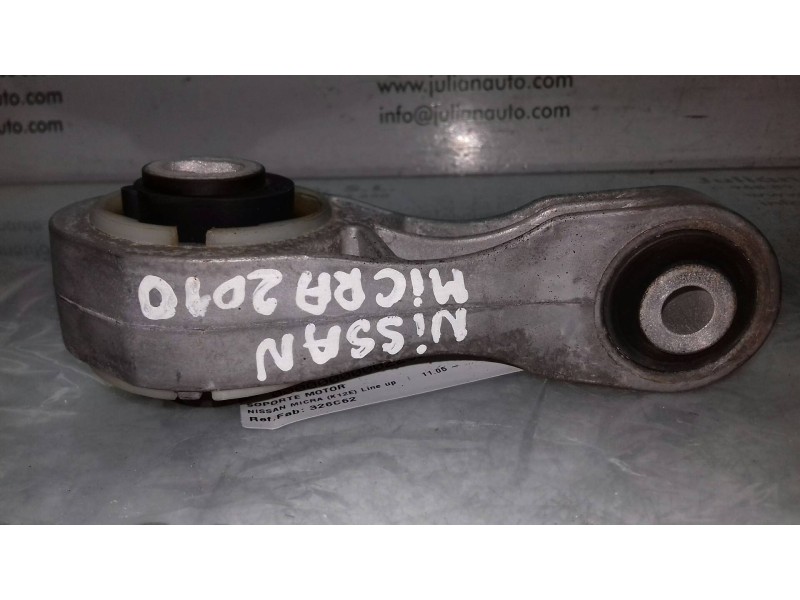 Recambio de soporte motor para nissan micra (k12e) line up referencia OEM IAM 326C62  