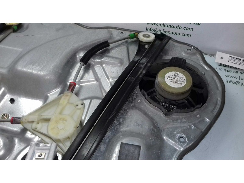 Recambio de elevalunas delantero izquierdo para volkswagen polo (9n1) highline referencia OEM IAM 6Q4837401H 6Q2959802A ELECTRIC