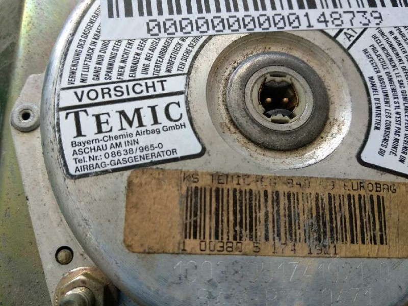 Recambio de airbag delantero izquierdo para volkswagen golf iii berlina (1h1) referencia OEM IAM   