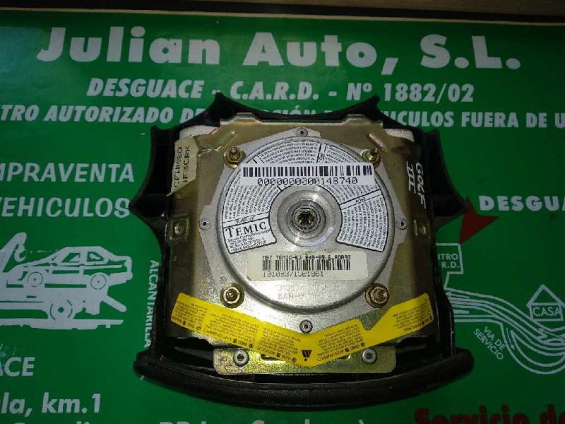 Recambio de airbag delantero izquierdo para volkswagen golf iii berlina (1h1) referencia OEM IAM 10109371581861  