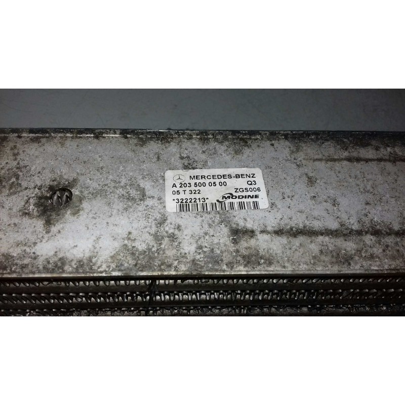 Recambio de intercooler para mercedes-benz clase clk (w209) coupe 320 cdi (209.320) referencia OEM IAM A2035000500 3222213 