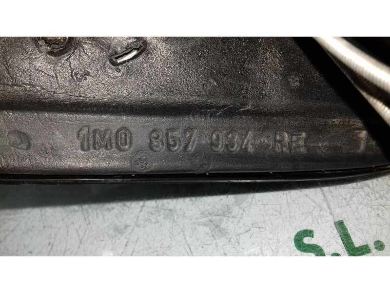 Recambio de retrovisor derecho para seat toledo (1m2) stella referencia OEM IAM 1M0857934  MANUAL
