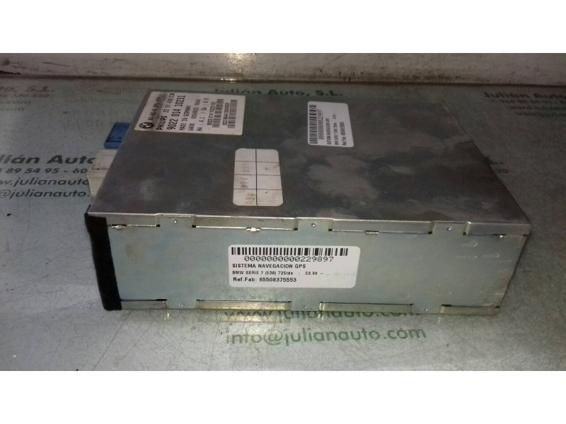 Recambio de sistema navegacion gps para bmw serie 7 (e38) 725tds referencia OEM IAM 65508375553 902201410231 PHILIPS