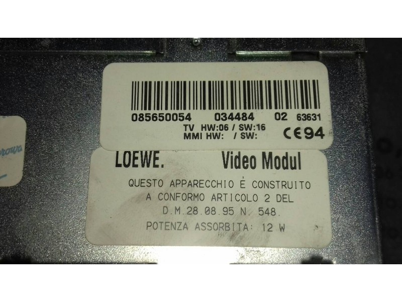 Recambio de sistema navegacion gps para bmw serie 7 (e38) 725tds referencia OEM IAM 65508375553 902201410231 PHILIPS
