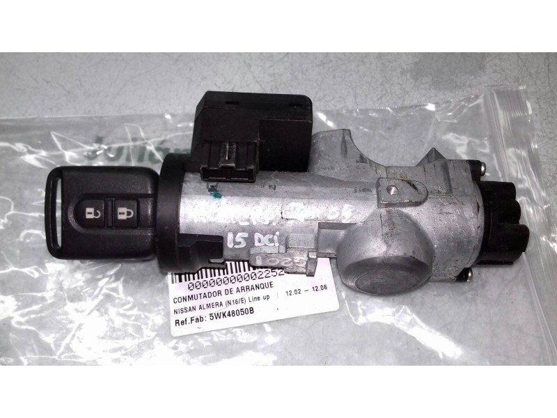 Recambio de conmutador de arranque para nissan almera (n16/e) line up referencia OEM IAM 5WK48050B 285909F902 SIEMENS