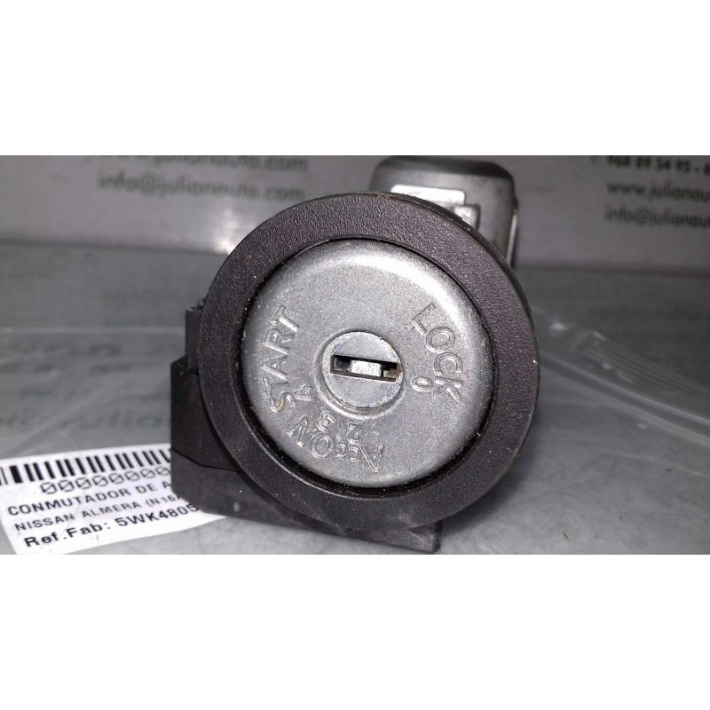 Recambio de conmutador de arranque para nissan almera (n16/e) line up referencia OEM IAM 5WK48050B 285909F902 SIEMENS