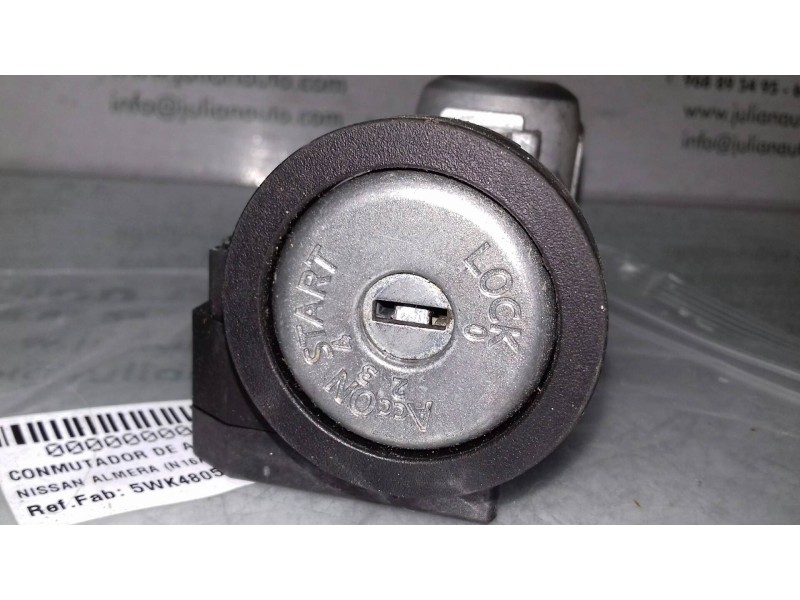 Recambio de conmutador de arranque para nissan almera (n16/e) line up referencia OEM IAM 5WK48050B 285909F902 SIEMENS