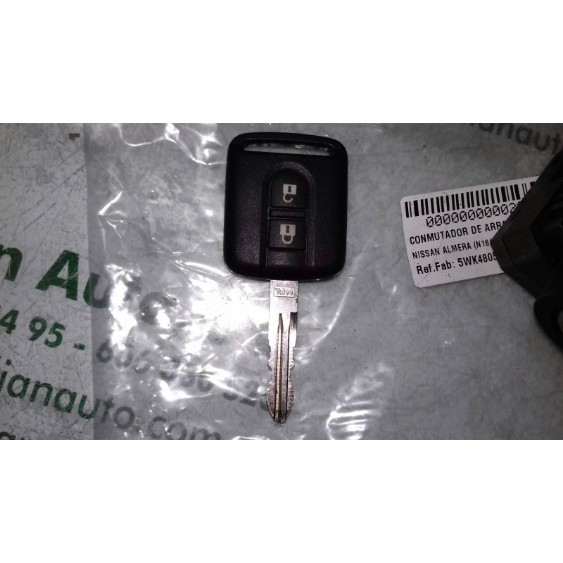 Recambio de conmutador de arranque para nissan almera (n16/e) line up referencia OEM IAM 5WK48050B 285909F902 SIEMENS