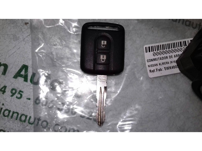 Recambio de conmutador de arranque para nissan almera (n16/e) line up referencia OEM IAM 5WK48050B 285909F902 SIEMENS