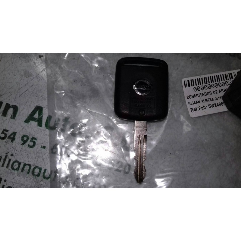 Recambio de conmutador de arranque para nissan almera (n16/e) line up referencia OEM IAM 5WK48050B 285909F902 SIEMENS